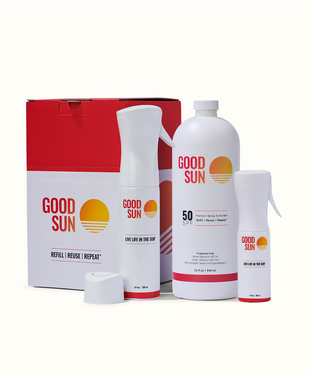 Seize the Sunshine Bundle with 32 fl oz Refill